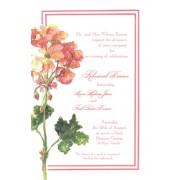 Floral Invitations, Geranium, Odd Balls